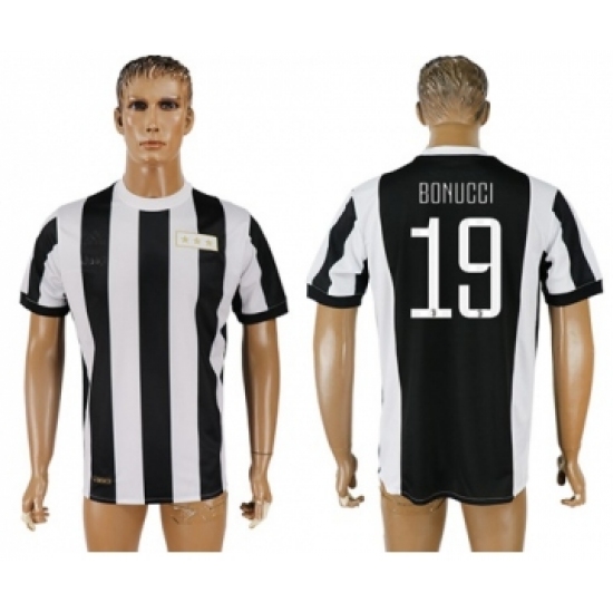 Juventus 19 Bonucci 120th Anniversary Soccer Club Jersey