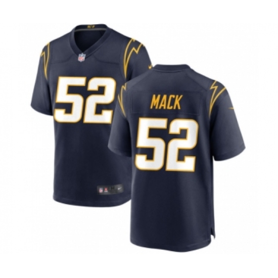 Men's Nike Los Angeles Chargers 52 Khalil Mack Navy 2022 Limited Jersey