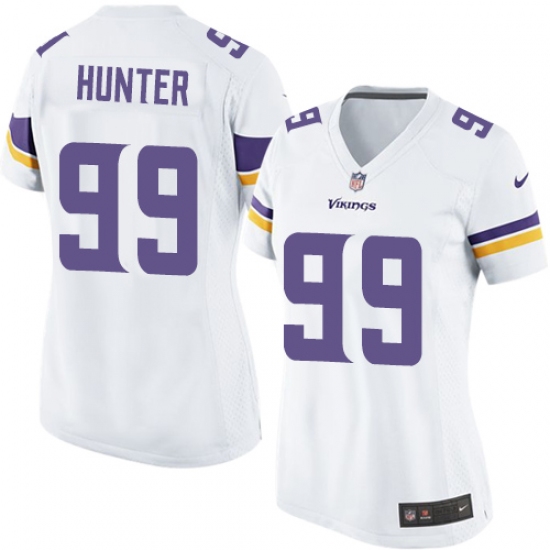 Women's Nike Minnesota Vikings 99 Danielle Hunter Game White NFL Jersey