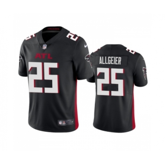 Men's Atlanta Falcons 25 Tyler Allgeier Black Vapor Untouchable Stitched Football Jersey