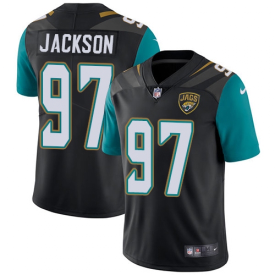Youth Nike Jacksonville Jaguars 97 Malik Jackson Black Alternate Vapor Untouchable Limited Player NFL Jersey
