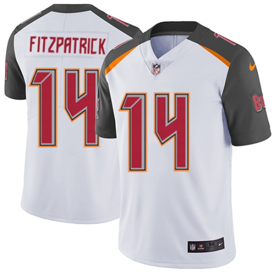 Youth Nike Tampa Bay Buccaneers 14 Ryan Fitzpatrick Limited Red Rush Drift Fashion NFL Jersey