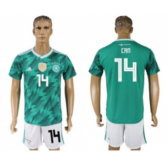 Germany 14 Can Away Soccer Country Jersey