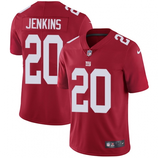 Men's Nike New York Giants 20 Janoris Jenkins Red Alternate Vapor Untouchable Limited Player NFL Jersey