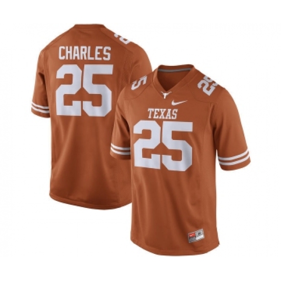 Texas Longhorns 25 Jamaal Charles Orange Nike College Jersey