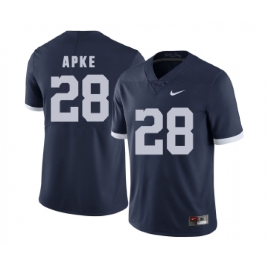 Penn State Nittany Lions 28 Troy Apke Navy College Football Jersey
