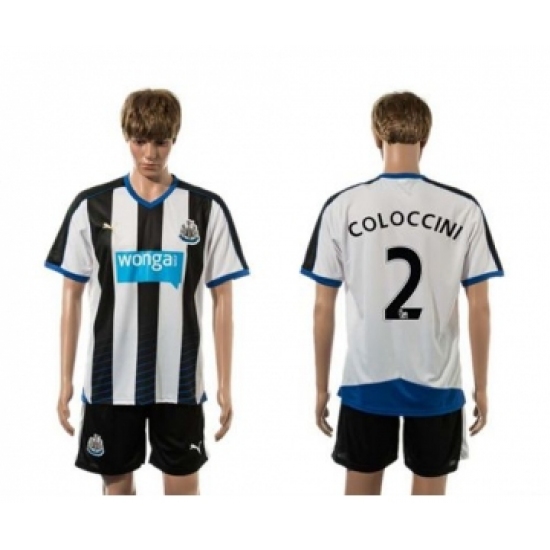 Newcastle 2 COLOCCINI Home Soccer Club Jersey