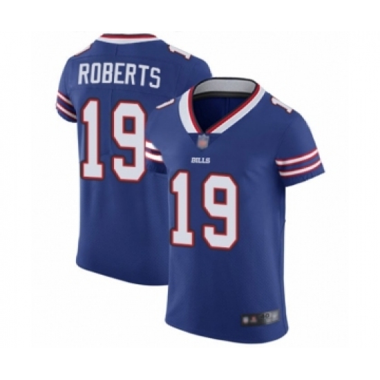Men's Buffalo Bills 19 Andre Roberts Royal Blue Team Color Vapor Untouchable Elite Player Football Jersey