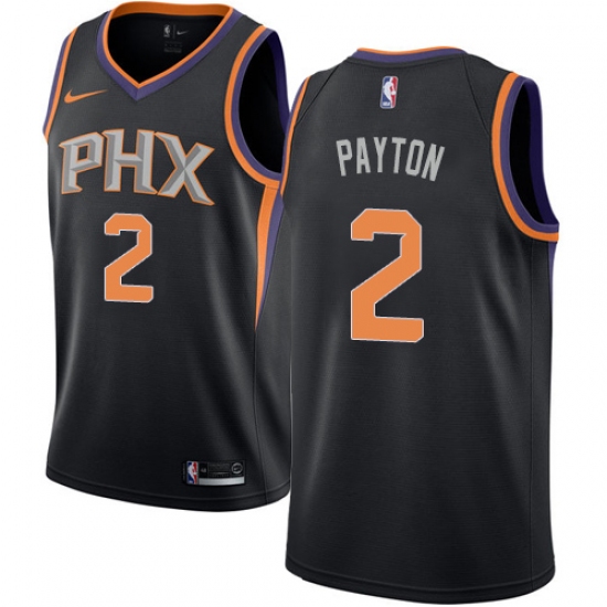 Women's Nike Phoenix Suns 2 Elfrid Payton Swingman Black Alternate NBA Jersey Statement Edition