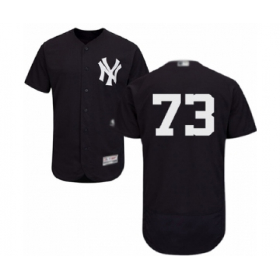Men's New York Yankees 73 Mike King Navy Blue Alternate Flex Base Authentic Collection Baseball Player Jersey