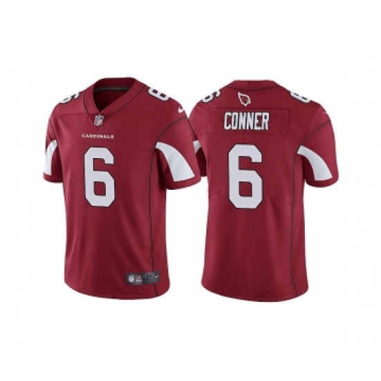 Men's Arizona Cardinals 6 James Conner Red Vapor Limited Nike Jersey
