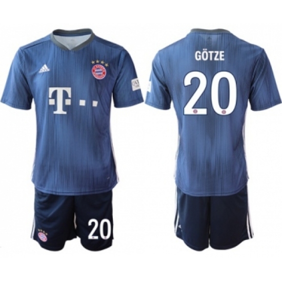 Bayern Munchen 20 Gotze Third Soccer Club Jersey