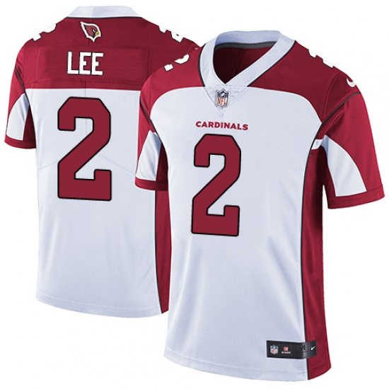 Men's Nike Arizona Cardinals 2 Andy Lee White Vapor Untouchable Limited Player NFL Jersey