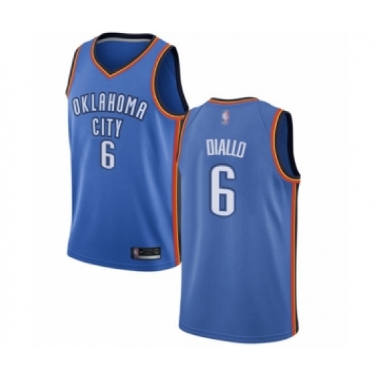 Youth Oklahoma City Thunder 6 Hamidou Diallo Swingman Royal Blue Basketball Jersey - Icon Edition