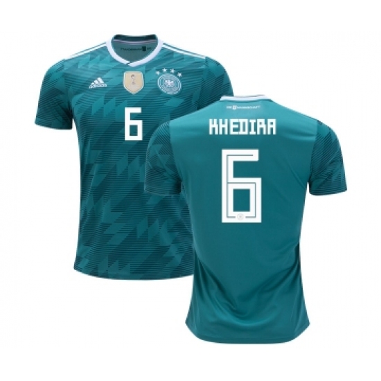 Germany 6 Khedira Away Kid Soccer Country Jersey