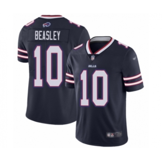 Youth Buffalo Bills 10 Cole Beasley Limited Navy Blue Inverted Legend Football Jersey