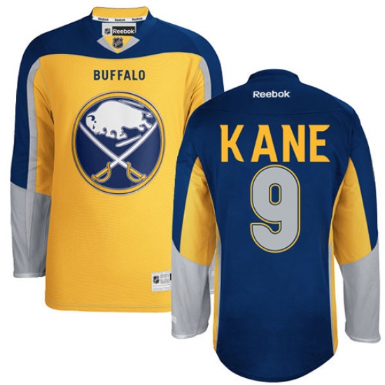 Youth Reebok Buffalo Sabres 9 Evander Kane Authentic Gold New Third NHL Jersey