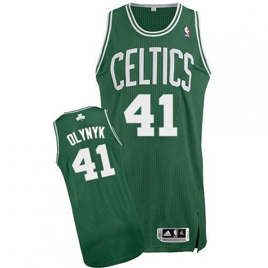 Revolution 30 Celtics 41 Kelly Olynyk Green(White No.) Stitched NBA Jersey