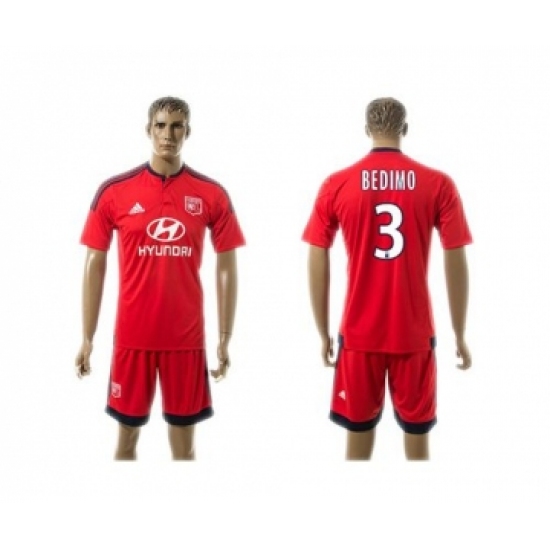 Lyon 3 Bedimo Away Soccer Club Jersey