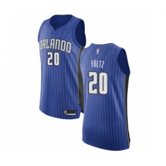Men's Orlando Magic 20 Markelle Fultz Authentic Royal Blue Basketball Jersey - Icon Edition