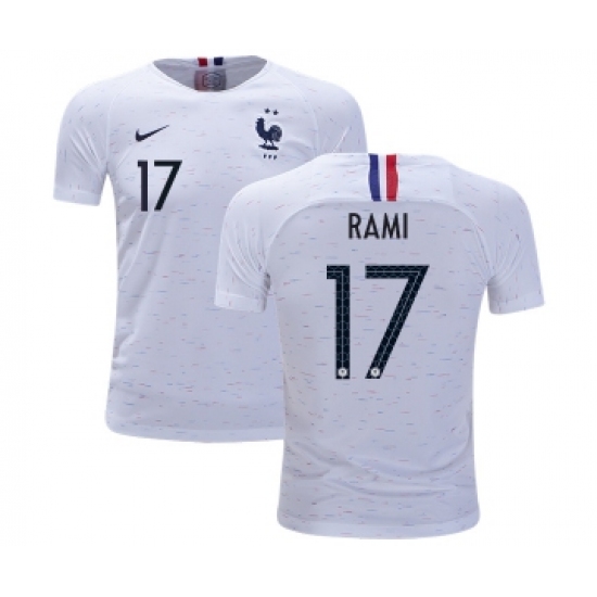 France 17 Rami Away Kid Soccer Country Jersey