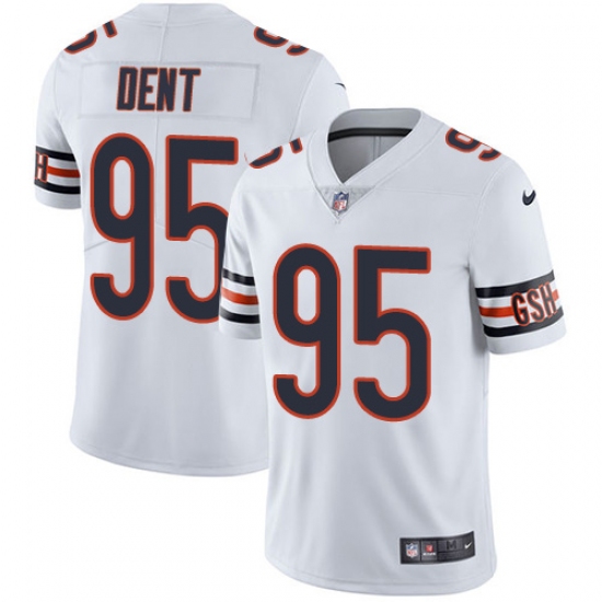 Youth Nike Chicago Bears 95 Richard Dent White Vapor Untouchable Limited Player NFL Jersey
