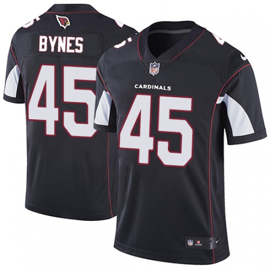 Men's Nike Arizona Cardinals 45 Josh Bynes Black Alternate Vapor Untouchable Limited Player NFL Jersey