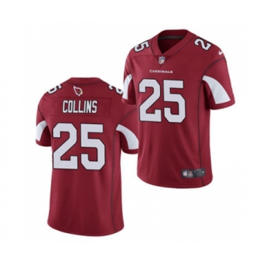 Men's Arizona Cardinals 25 Zaven Collins 2021 Draft Red Vapor Untouchable Limited Jersey