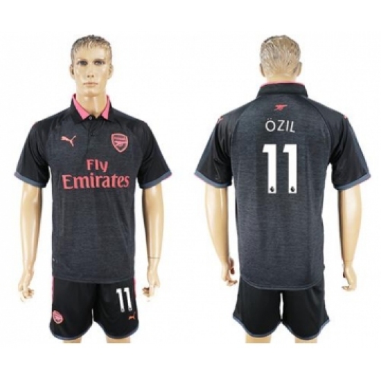 Arsenal 11 Ozil Sec Away Soccer Club Jersey