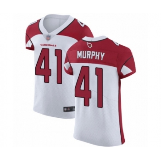 Men's Arizona Cardinals 41 Byron Murphy White Vapor Untouchable Elite Player Football Jersey