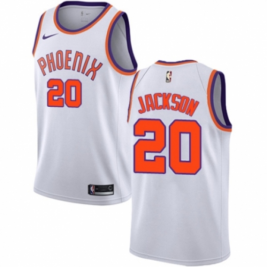 Men's Nike Phoenix Suns 20 Josh Jackson Authentic NBA Jersey - Association Edition