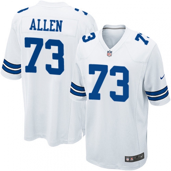 Men's Nike Dallas Cowboys 73 Larry Allen Game White NFL Jersey