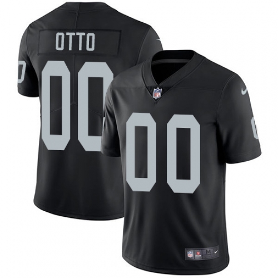 Youth Nike Oakland Raiders 00 Jim Otto Elite Black Team Color NFL Jersey