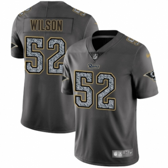 Youth Nike Los Angeles Rams 52 Ramik Wilson Gray Static Vapor Untouchable Limited NFL Jersey