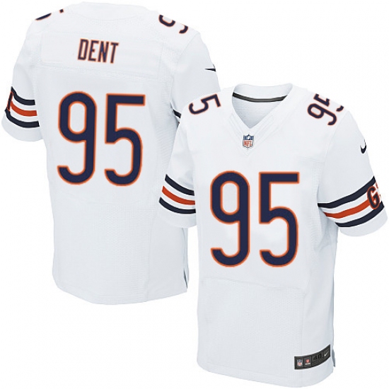 Men's Nike Chicago Bears 95 Richard Dent Elite White NFL Jersey