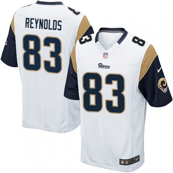 Men's Nike Los Angeles Rams 83 Josh Reynolds Game White NFL Jersey