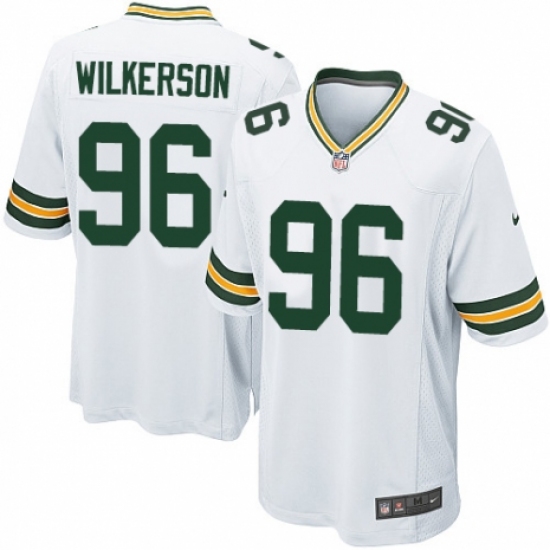 Men's Nike Green Bay Packers 96 Muhammad Wilkerson Game White NFL Jersey