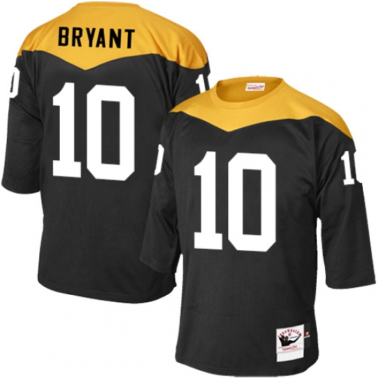 Men's Mitchell and Ness Pittsburgh Steelers 10 Martavis Bryant Elite Black 1967 Home Throwback NFL Jersey
