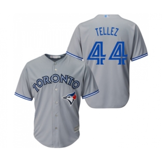 Youth Toronto Blue Jays 44 Rowdy Tellez Replica Grey Road Baseball Jersey