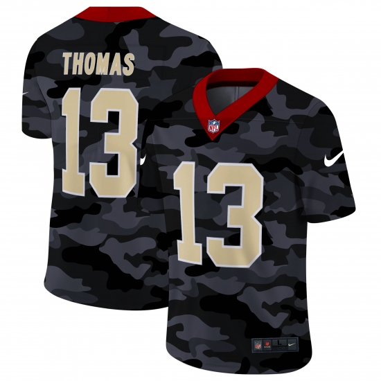 Men's New Orleans Saints 13 Michael Thomas Camo 2020 Nike Limited Jersey
