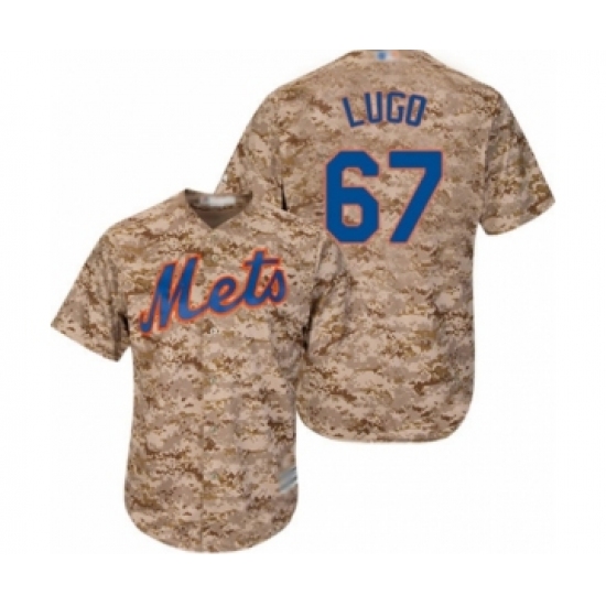 Women's New York Mets 67 Seth Lugo Authentic Camo Alternate Cool Base Baseball Player Jersey