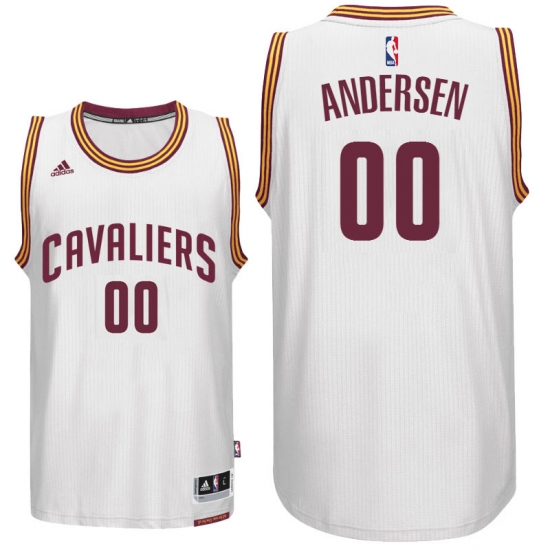 Cleveland Cavaliers 00 Chris Andersen New Swingman White Home Jersey
