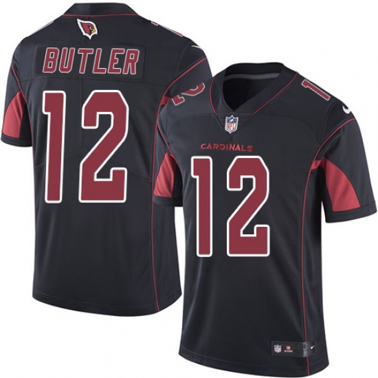 Youth Nike Arizona Cardinals 12 Brice Butler Limited Black Rush Vapor Untouchable NFL Jersey
