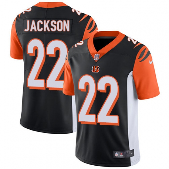 Youth Nike Cincinnati Bengals 22 William Jackson Vapor Untouchable Limited Black Team Color NFL Jersey