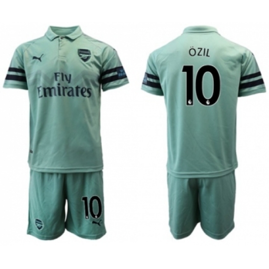 Arsenal 10 Ozil Away Soccer Club Jersey