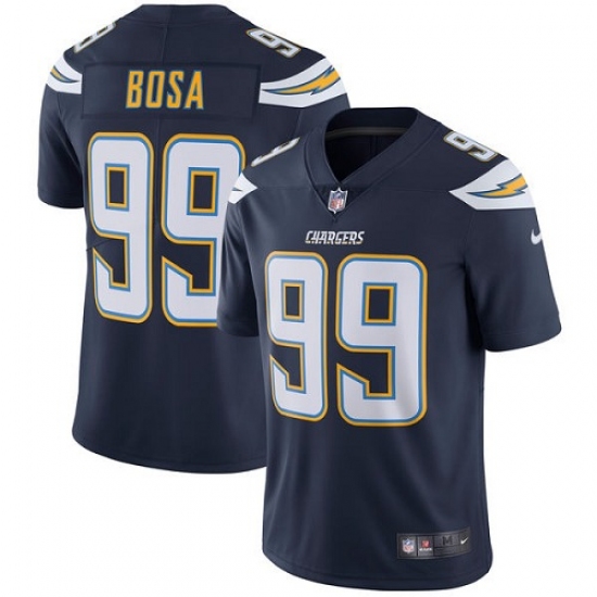Men's Nike Los Angeles Chargers 99 Joey Bosa Navy Blue Team Color Vapor Untouchable Limited Player NFL Jersey