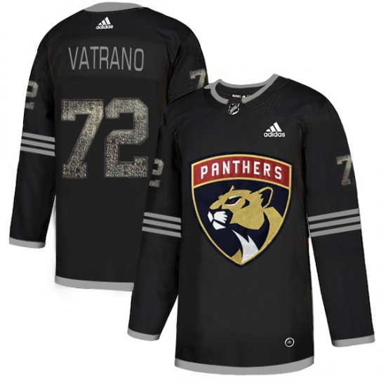 Men's Adidas Florida Panthers 72 Frank Vatrano Black Authentic Classic Stitched NHL Jersey