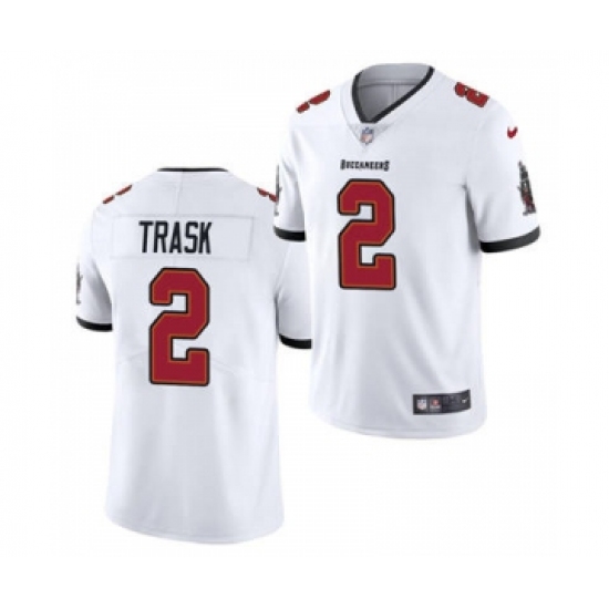 Men's Tampa Bay Buccaneers 2 Kyle Trask 2021 Football Draft White 2021 Vapor Untouchable Limited Jersey