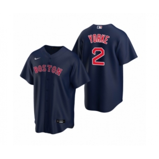 Youth Boston Red Sox 2 Nick Yorke Navy 2020 MLB Draft Replica Alternate Jersey