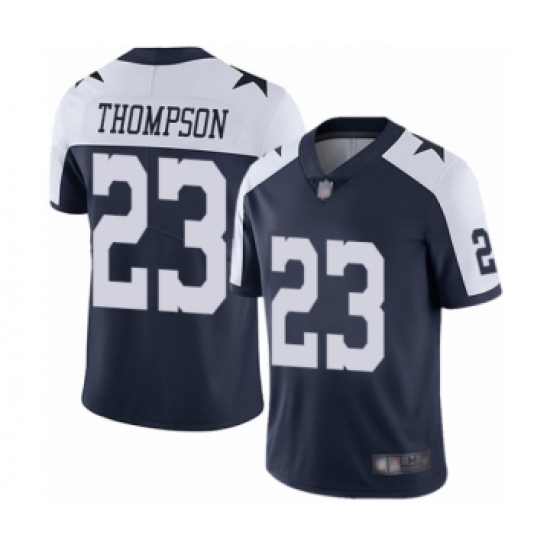 Youth Dallas Cowboys 23 Darian Thompson Navy Blue Throwback Alternate Vapor Untouchable Limited Player Football Jersey